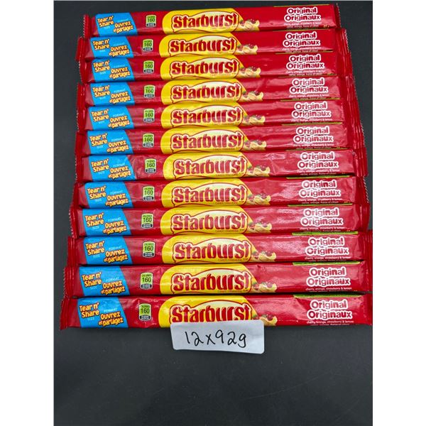 12 Starburst Original Fruit Chews 92g Each