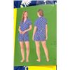 Image 1 : Kate Spade 2-Piece Pajama Set in Blue With Daisy Pattern, Size S/P