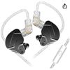 Image 1 : KZ ZSN PRO X Gaming Earbuds, High Fidelity in Ear Monitor Headphones Wired Earbuds, Hybrid Dual Driv