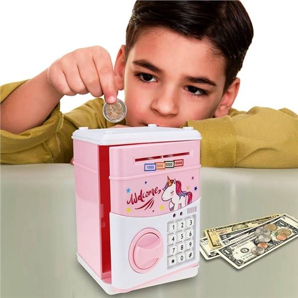 Electronic Money Storage Bank with Digital Features for Ages 3+
