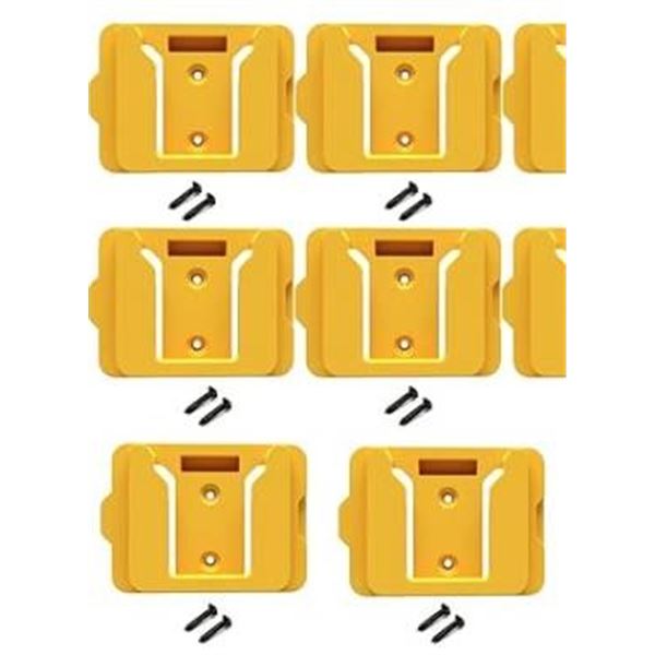 Yellow Battery Holder 10 Pack