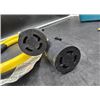 Image 4 : Power Cord Splitter, 3-Feet, 30 Amp, L14-30P to Two L14-30R