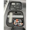 Image 2 : Sharper Image Percussion Massager with Attachments and Charging Cable
