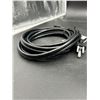 Image 1 : Black Power Cord, CSA 246445, SJT, FT1, 18AWG, 10A/125V, 10ft