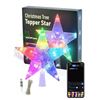 Image 1 : Christmas Star Tree Topper, 7.6″ Smart DIY Color Changing LED Tree Topper with Lights, App 