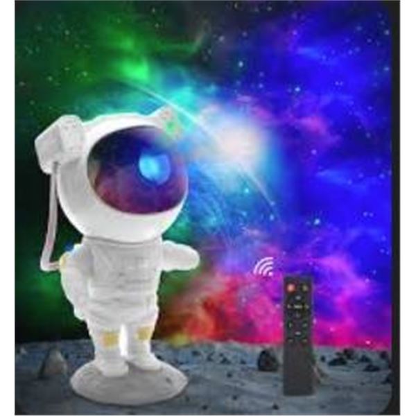 Astronaut Star Projector Night Light with Remote and USB Cable