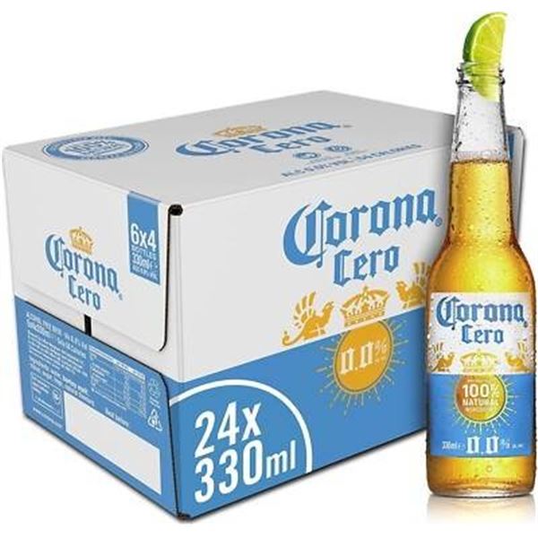 Corona Sunbrew Alcohol-Free Beer 24-Pack, 330ml Bottles