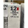 Image 3 : Budweiser Zero 12-Pack 355 mL Cans, 0.0 Percent Alcohol by Volume
