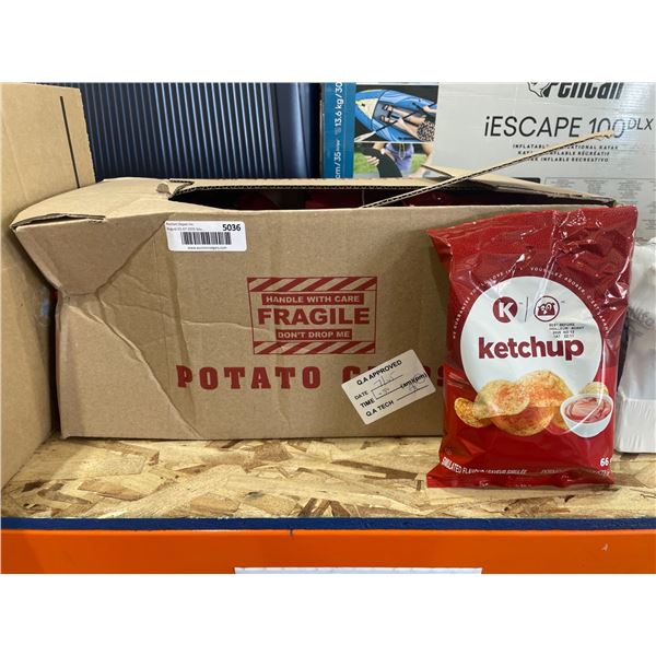 CKF Ketchup Potato Chips 66g x 12 Ct