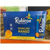 Image 3 : Rubicon Exotic Sparkling Mango Beverage, 12 Cans, 335 mL Each