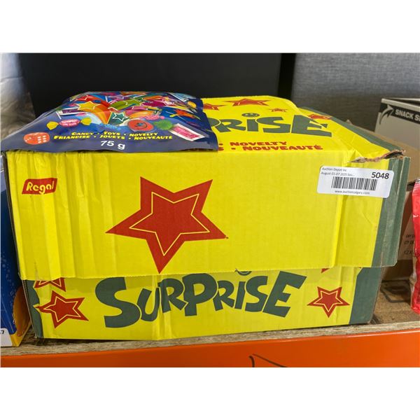 Regal Surprise Candy and Toy Assortment, 75g Units, Display Case Included