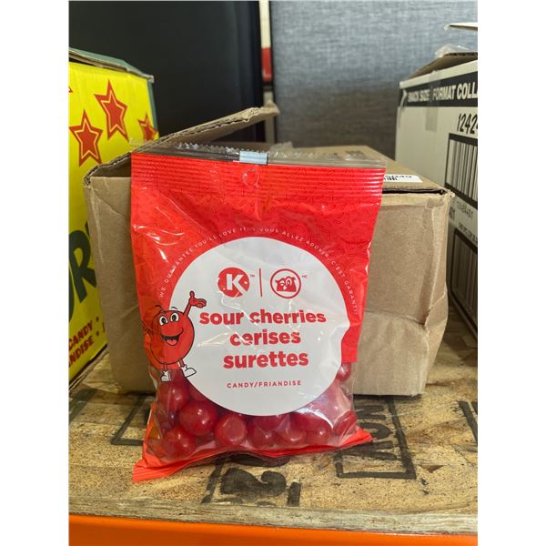 CKF Sour Cherries Candy 12-Pack, 198g Each