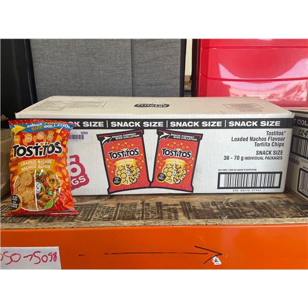 Tostitos Loaded Nachos Flavour Tortilla Chips 36-Count Snack Size Bags