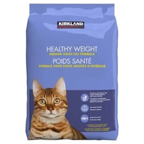 Kirkland Healthy Weight Indoor Adult Cat Food – 9.07 kg (20 lb)