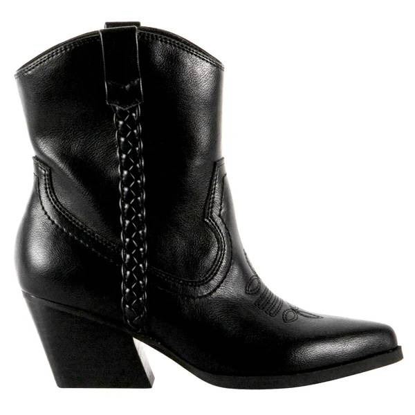 Women’s Black Western-Style Boots Size 10, Item #1885746