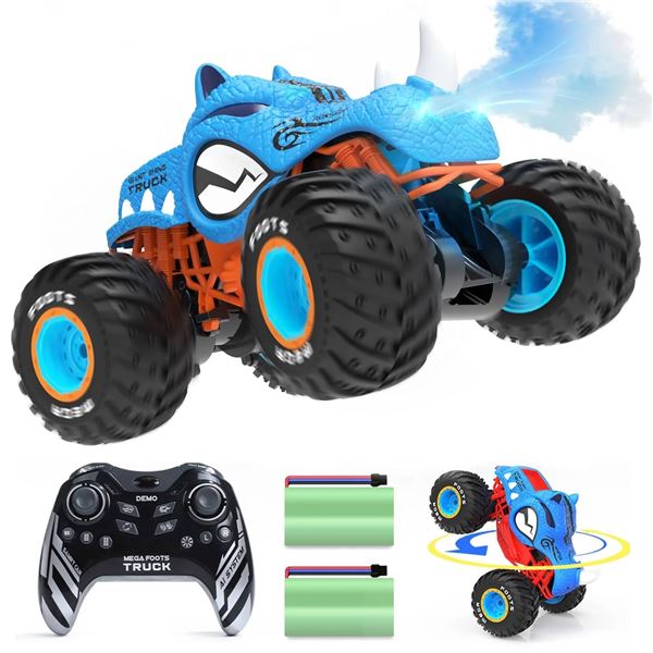 DEERC Stunt Climbing RC Car 4WD Power for Ages 6 and Up
