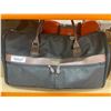 Image 2 : Vessgra Duffle Bag Black with Brown Accents and Zipper Compartments