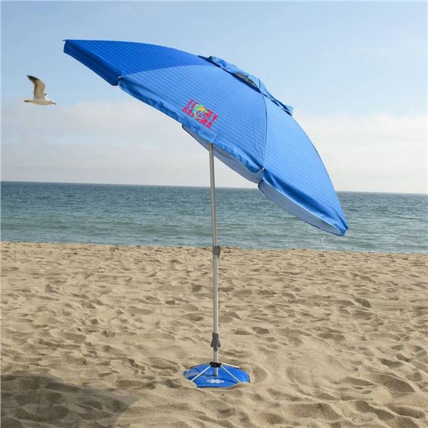 Tommy Bahama Sun Shade with Adjustable Poles and Carry Bag
