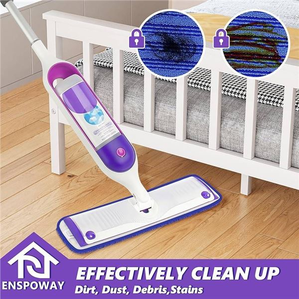 Swiffer WetJet Spray Mop for Floor Cleaning with Purple Detailing