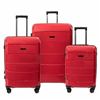 Image 1 : Red Air Canada Hard-Shell Spinner Suitcase With Four Wheels