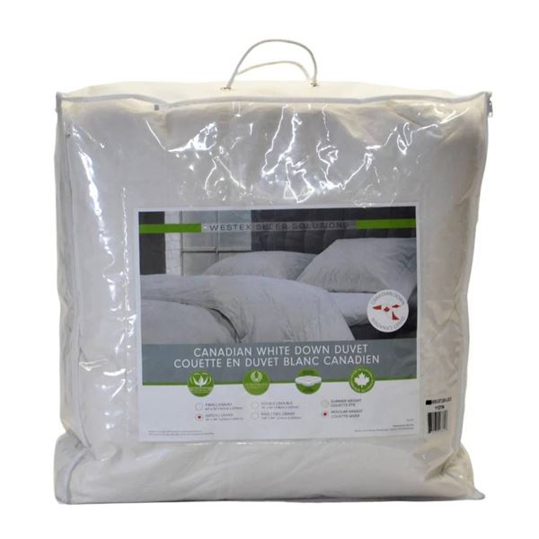 Westex Canadian White Down Duvet – Queen Size