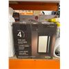 Image 2 : 4 Solar Post Accent Lights by Hampton Bay