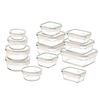 Image 1 : Glasslock 26-Piece Glass Food Storage Container Set