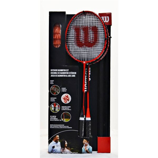 Wilson Badminton Set with Carry Case
