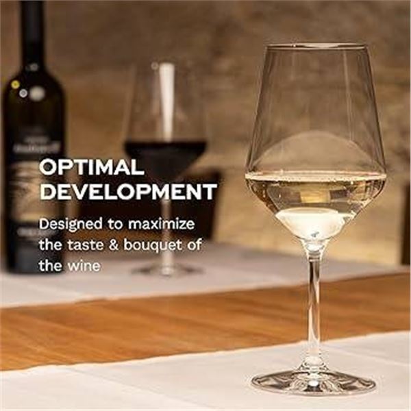 8 All-Purpose Wine Glasses, Item 1824041