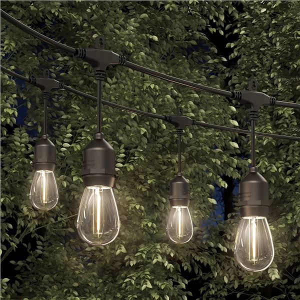 Artika Solar Blaze LED String Lights with Solar Panel, 20 Bulbs