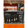 Image 2 : Artika Solar Blaze LED String Lights with Solar Panel, 20 Bulbs