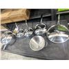 Image 2 : Meyer Stainless Steel Cookware Set Made In Canada – 11 Pieces