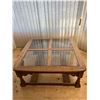 Image 1 : Glass Inlaid Coffee Table