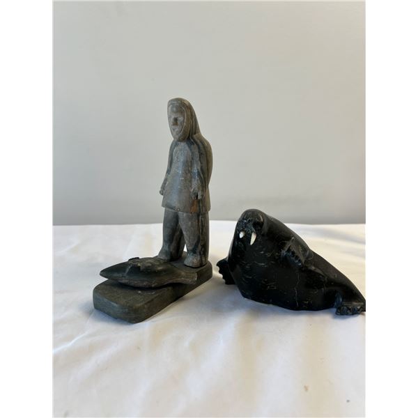 Carved Soapstone Figures