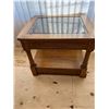 Image 3 : Glass Inlaid End Table