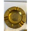 Image 1 : Ornate Brass Ashtrays
