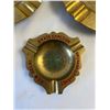 Image 3 : Ornate Brass Ashtrays