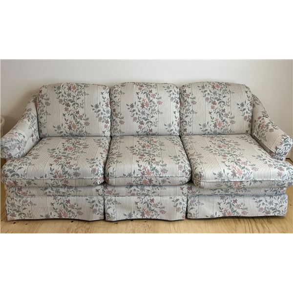 Sklar-Pepper Floral Fabric Sofa