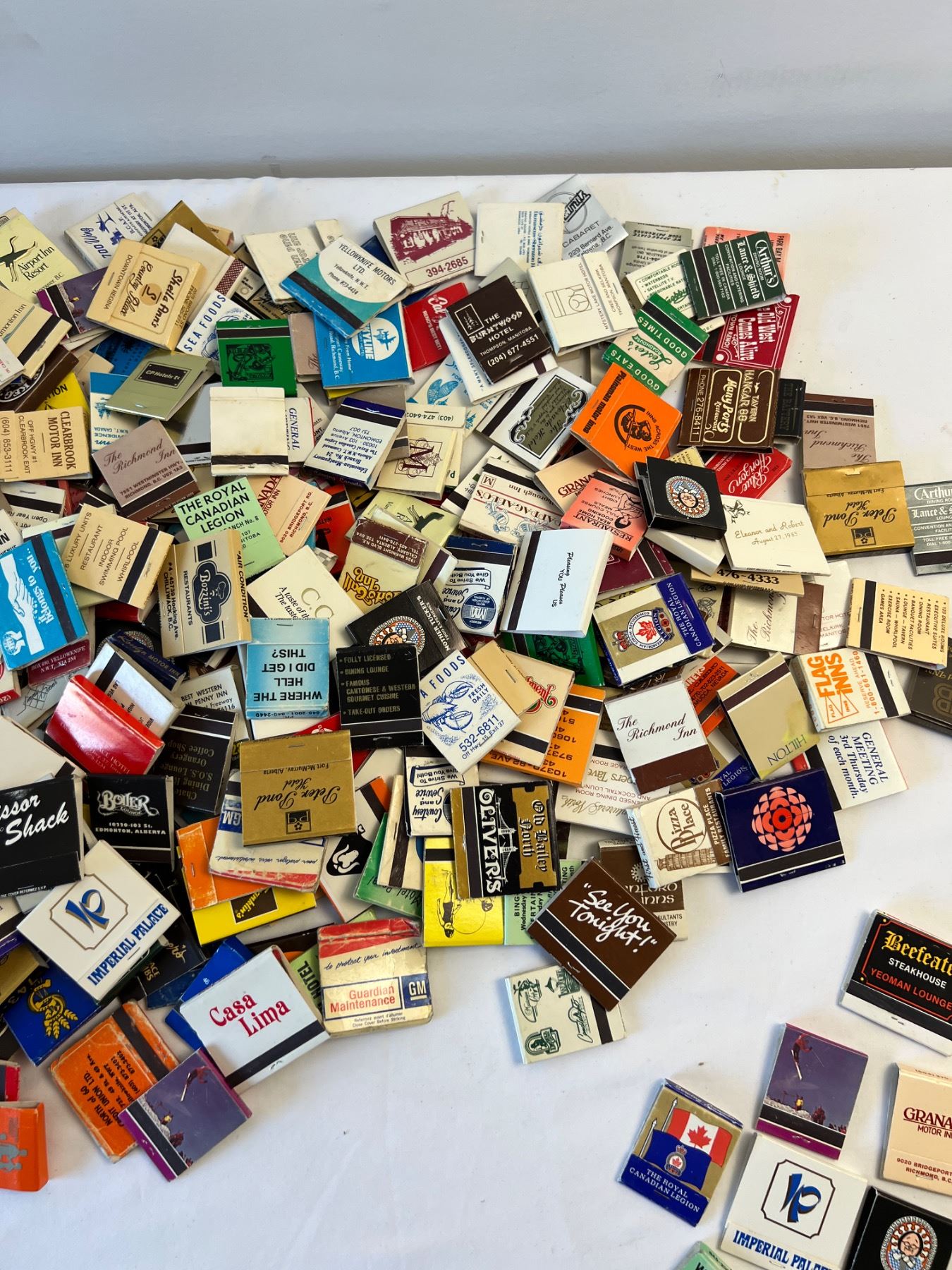 Matchbooks Vintage Matchbooks - Sunrise Estate Services Ltd