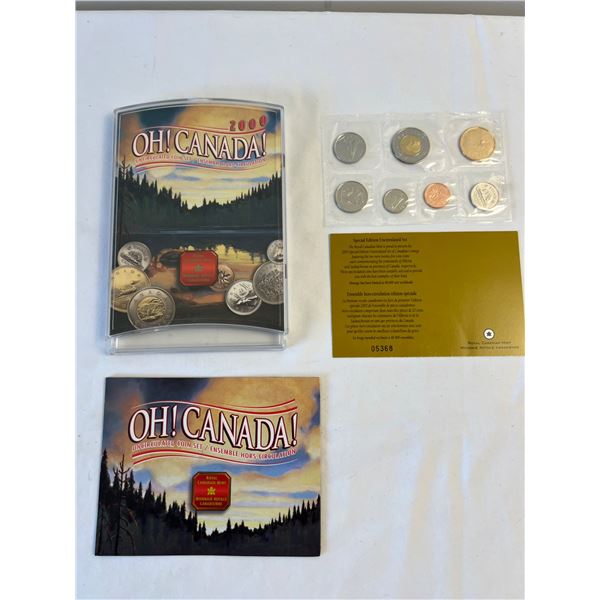 Canadian Uncirculated Coin Set: 2000 & 2005