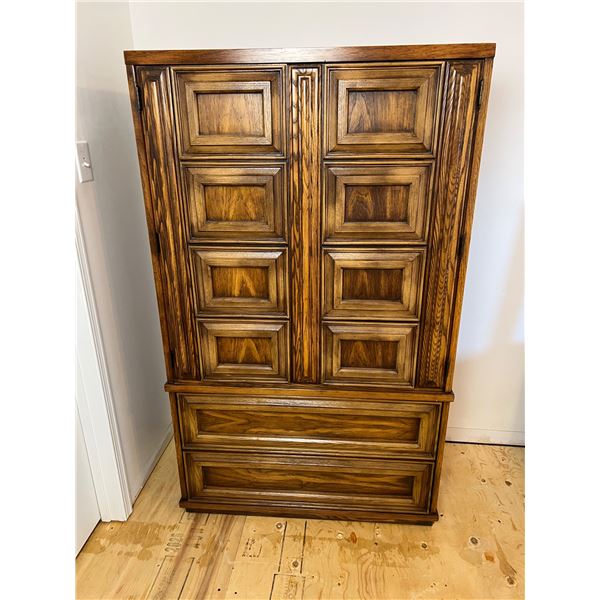 Ornate Wooden Wardrobe