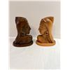 Image 2 : Wood Figurines and Decor Lot