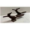 Image 4 : Wood Figurines and Decor Lot