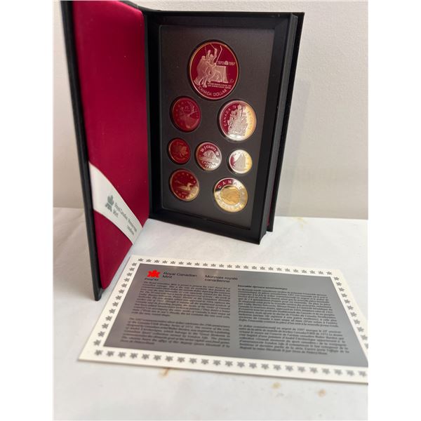 1997 Proof Set - 25th Anniversary of Canada/USSR Hockey Series of 1972