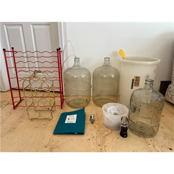 Wine Making Equipment and Storage Lot