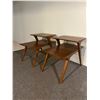 Image 1 : Drexel Walnut Step Tables