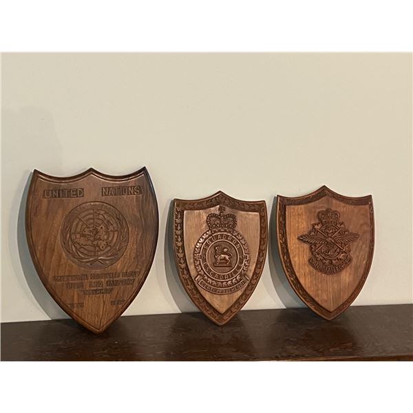 Military Wooden Plaques