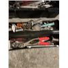 Image 2 : Plastic tool box with content