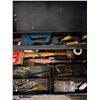 Image 3 : Metal tool box with tools