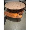 Image 1 : Outdoor Table and Benches